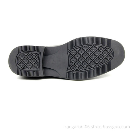 2016 Men Goodyear Welted Security Guard Uniform Shoes